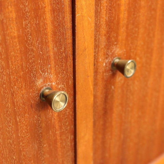 Brown Vintage Bookcase in Mahogany, 1960s For Sale - Image 8 of 15