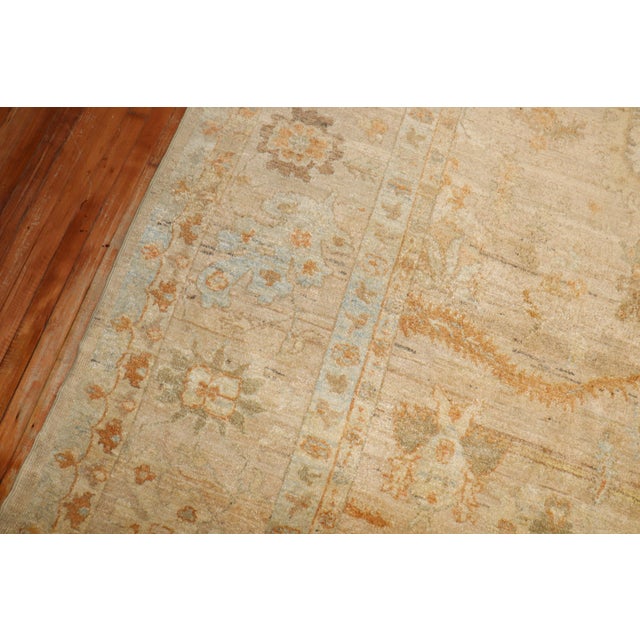 Hollywood Regency Late 20th Century Angora Oushak Large Rug - 11'10" x 15'3" For Sale - Image 3 of 18