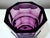Art Deco Amethyst Art Deco Glass Vase Attr. To Josef Hoffman for Moser, 1930s For Sale - Image 3 of 8