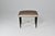 Italian Italian Vintage Piano Stool, Solid Wood & Brass, Velvet, 1950s For Sale - Image 3 of 9