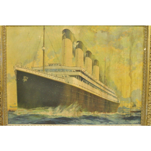 poster vintage del Titanic