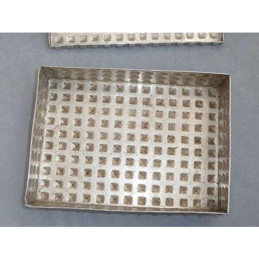 Modern Early 20th Century Art Nouveau Aluminium Candy Box, Attributed by Josef Hoffmann For Sale - Image 3 of 11