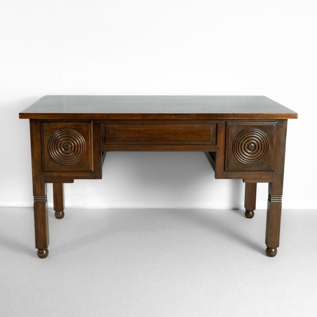 French Art Deco Desk by Étienne Kohlmann, 1930s For Sale - Image 5 of 13