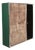 Guido Faleschini Astro Smoked Glass and Suede Cabinets for i4 Mariani, 1979, Set of 2 For Sale