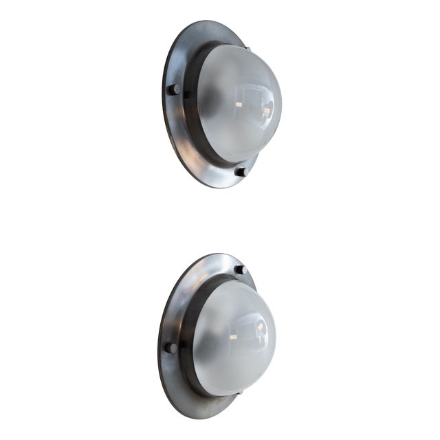 Tommy LSP6 Wall Lights by Luigi Caccia Dominioni, 1965, Set of 2 For Sale