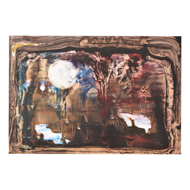 Heinrich Frieling, Abstraction, 1967, Mixed Media For Sale