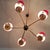 Mid-Century Modern Five-Arm Sputnik Chandelier, Germany, 1960s For Sale - Image 12 of 17