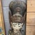 Wood Antique Pair Indonesian Rice Goddesses- Dewi Sri- Handcarved & Handpainted For Sale - Image 7 of 11