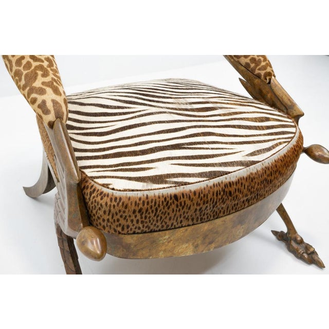 Tan San Demas Lounge Chair by Mark Brazier-Jones, 1990s For Sale - Image 8 of 14