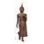 Thai Sukhothai Style Bronze Buddha Garden Statue C1920 For Sale - Image 4 of 9