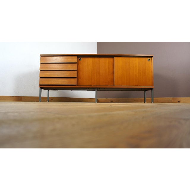 Teak Sideboard by Louis Paolozzi for Monopoly, 1960 For Sale - Image 11 of 11