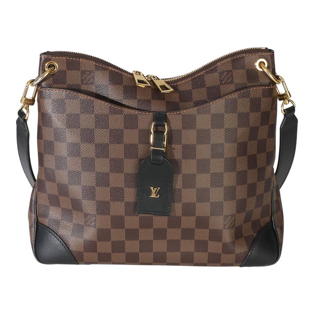 Black Damier Ebene Odeon MM For Sale