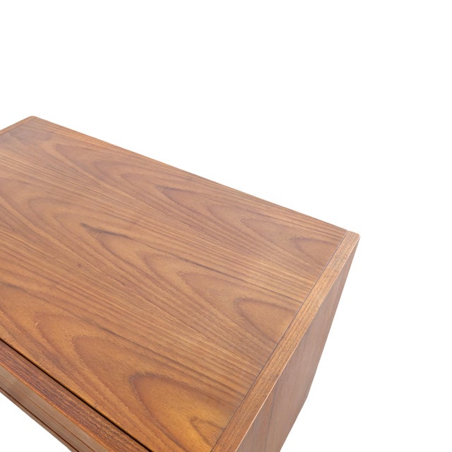 Brown Vintage Chest of Drawers in Teak For Sale - Image 8 of 9