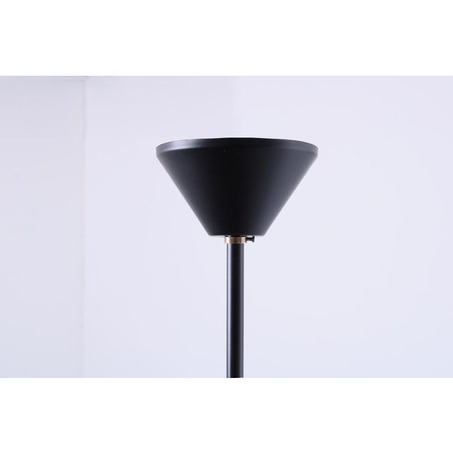 Black Counterbalance Ceiling Lamp attributed to J. J. M. Hoogervorst for Anvia, 1970s For Sale - Image 14 of 18