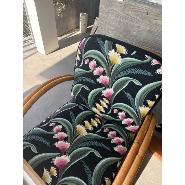 Tropical Rattan 2 Strand Armchair For Sale In Los Angeles - Image 6 of 12