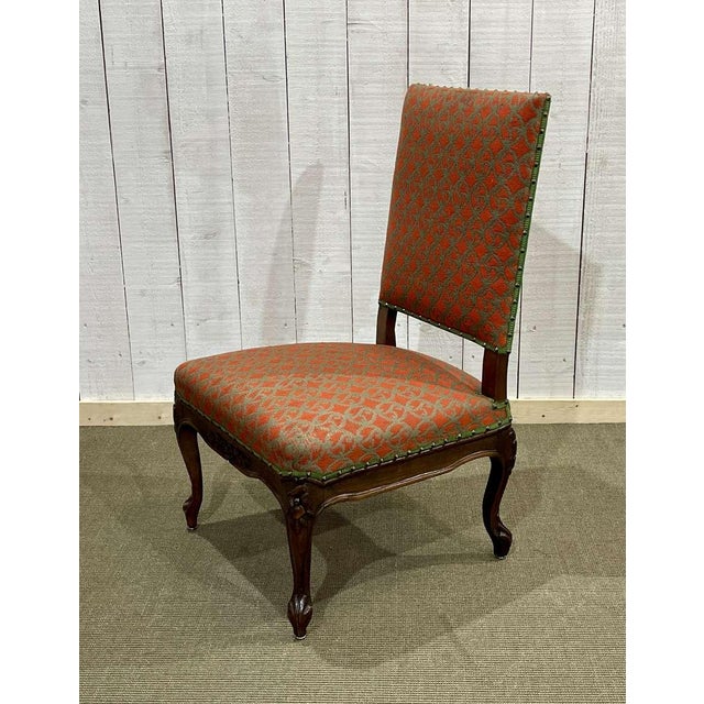 Walnut Nurse's Chair, Early 20th Century For Sale - Image 3 of 9