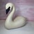 Beautiful Vintage Swan Decoy Glass Eyes Country Folk Art Decor 8”x10” For Sale In New York - Image 6 of 7