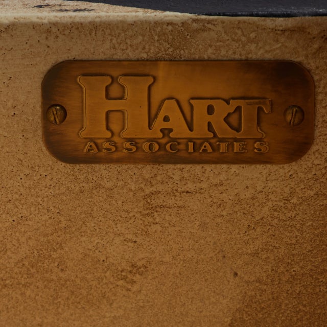 Pair of Vintage British Colonial Style Faux Zebra Boxes on Stands For Sale In West Palm - Image 6 of 12