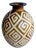 Vintage Peruvian Chulucanas Ceramic Vase by Luis Salas, Signed For Sale