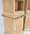 Tan Pair New Unfinished Baker Obelisk Shape Double Sided 360 Degree Walnut Bookcases For Sale - Image 8 of 18