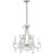 AERIN for Visual Comfort Signature Montmartre Medium Chandelier in Polished Nickel with Crystal For Sale