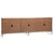 Riverbed Carved Six-Door Credenza For Sale - Image 4 of 6
