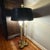 Vintage Stiffel Brass Bouillotte 3-Light French Table Lamp Black Gold Tole Shade For Sale - Image 17 of 17
