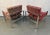 Metal Mid 20th Century Attributed to Milo Baughman for Thayer Coggin Flat Bar Chrome Lounge Chairs For Sale - Image 7 of 10
