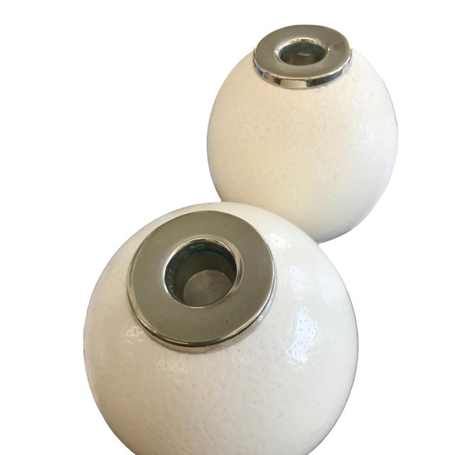 Egg Candle Holders - Set of 2