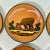 1950s Vintage Southwestern Folk Art Boho Chic Peruvian Terra Cotta Salad Plates - Set of 6. For Sale - Image 10 of 12