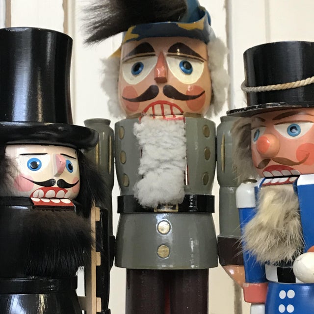 Black Wooden Nutrackers, 1970s, Set of 3 For Sale - Image 8 of 17