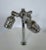 Modern 1970s Original John Saladino Modern Blown Glass Cylindrical Table Lamps, Pair For Sale - Image 3 of 6