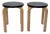 E60 Stools by Alvar Aalto for Artek, Finland, 1960s, Set of 2 For Sale