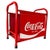 Red Vintage Coca-Cola Magazine Rack Collectors Item, 1980s For Sale - Image 8 of 8