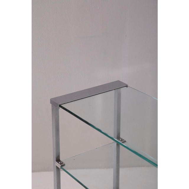 Italian Console Table in Glass, 1970s For Sale - Image 6 of 10