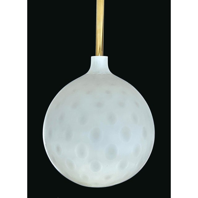 Large Glass Pendant Light from Peill & Putzler, 1960s For Sale - Image 4 of 16