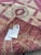 Vintage Handmade Magenta & Mint Color Oushak Rug For Sale - Image 4 of 4