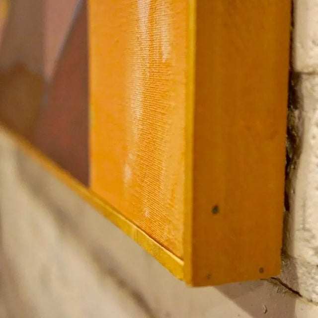 Original Abstract Painting of New Orleans Bourbon Street by Craig C Reheis For Sale - Image 4 of 5