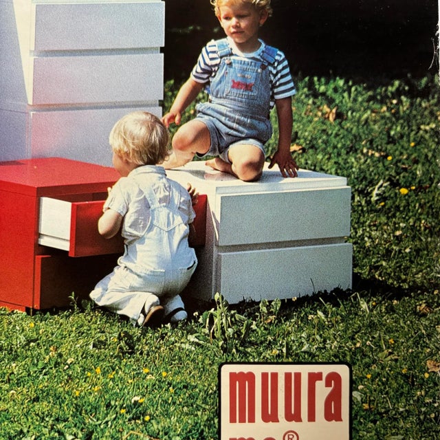 Mid-Century Modern 1970s Muurame Furniture Promotional Poster For Sale - Image 3 of 5