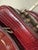 Embossed Crocodile Leather Trolley Luggage, Maroon For Sale - Image 9 of 13