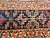19th Century Persian Bidjar Runner, Hand-Knotted Wool, Allover Paisley Pattern, Ivory & Navy, 3x13 For Sale - Image 10 of 14