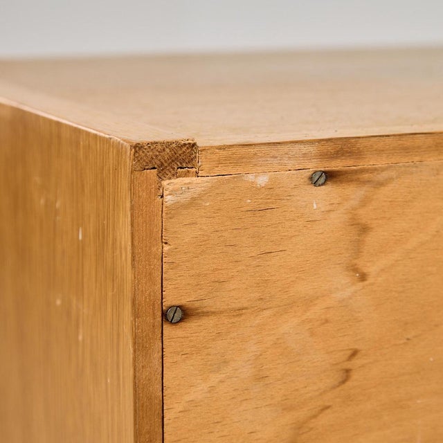 Vintage Oak Dresser with Four Drawers, 1960s For Sale - Image 12 of 16
