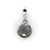 Sterling Silver Vintage Berber Coin Pendant With Hand From Morocco For Sale In Los Angeles - Image 6 of 8