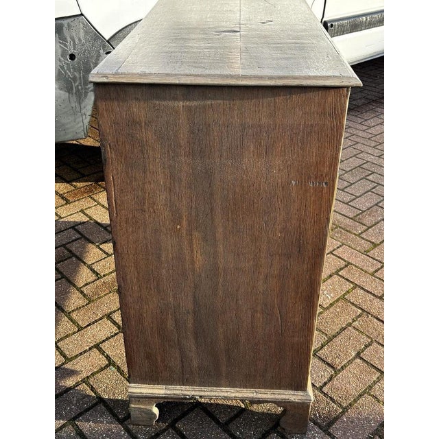 Georgian Light Oak Chest of Drawers For Sale - Image 9 of 13