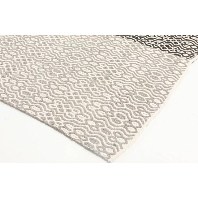 Modern Chessboard Pattern Flat-Weave Wool Rug by Doris Leslie Blau For Sale - Image 10 of 10