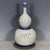 Chinese Chinese Blue & White Famille Rose Porcelain Double Gourd Vase With Bird Motif For Sale - Image 3 of 9