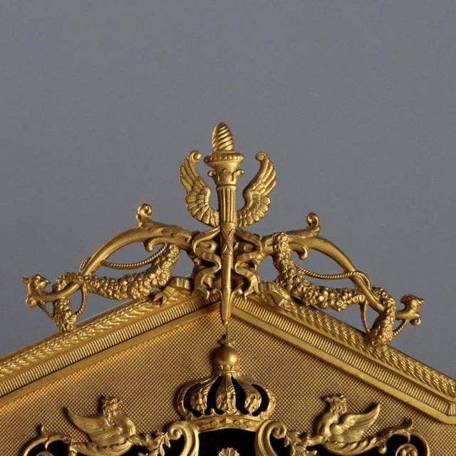 Chiseled and Gilded Bronze Photo Frame For Sale - Image 3 of 7