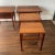 1960s Mid 20th Century Danish Modern Set (4) Solid Teak Nesting Tables & End Table For Sale - Image 5 of 7