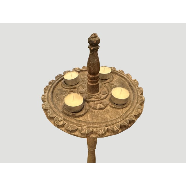 Antique Candle Holder For Sale - Image 4 of 5
