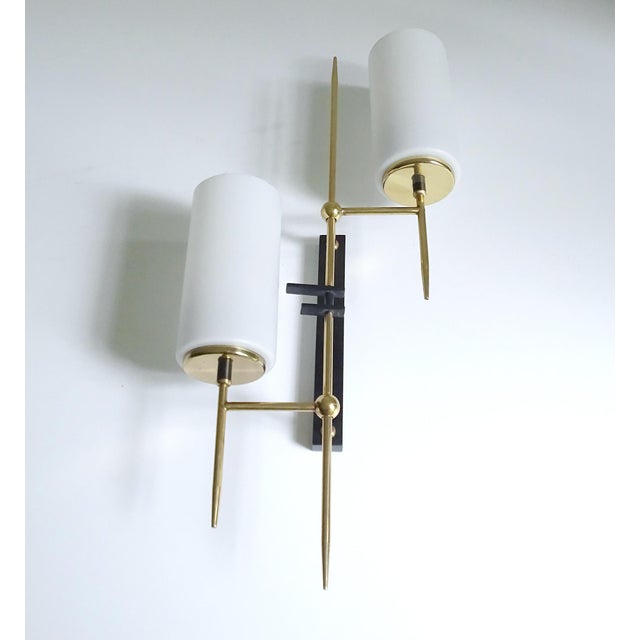 Wall Lights from Lunel, 1960s, Set of 2 For Sale - Image 4 of 15